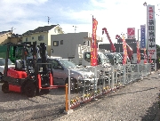 中古トラック展示場